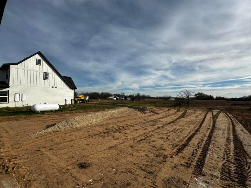 Completed Cross Timbers land improvement project in Parker County, Texas