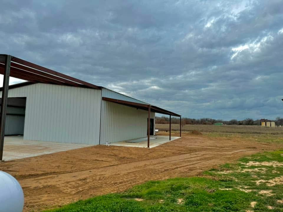 Completed Cross Timbers land improvement project in Parker County, Texas